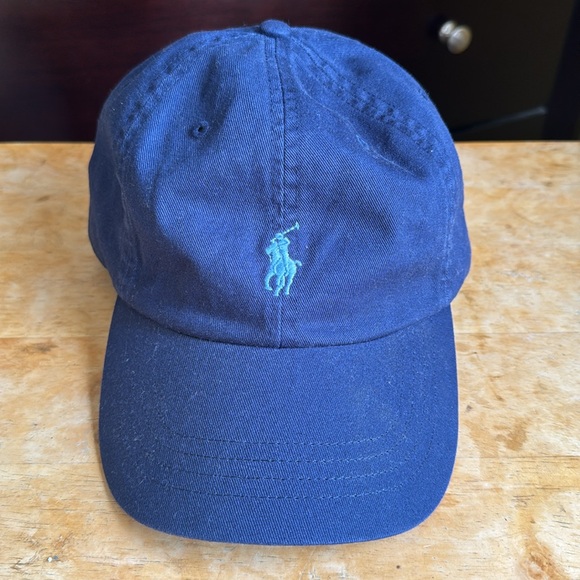 New, authentic cotton Polo Ralph Lauren adjustable cap OSFA NWT - Picture 6 of 7